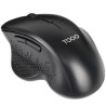 Ratón Ergonómico Inalámbrico TooQ TQMWG-1105-B/ Hasta 1600 DPI