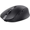 Ratón Inalámbrico Trust Ozaa Compact Wireless/ Batería recargable/ Hasta 3200 DPI/ Negro