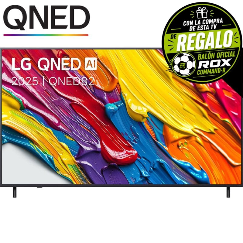 Televisor LG QNED 55QNED82A6B 55'/ Ultra HD 4K/ Smart TV/ WiFi