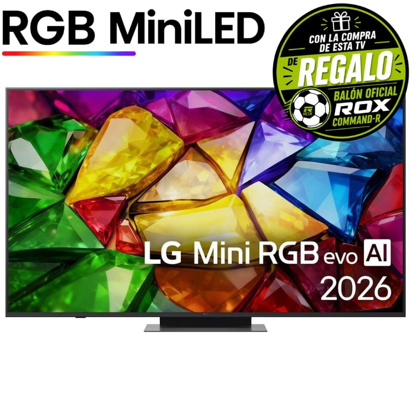 Televisor LG Mini RGB evo AI MRGB86 65MRGB86B6A 65'/ Ultra HD 4K/ Smart TV/ WiFi