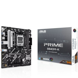 Placa Base Asus Prime B840M-K Socket AM5/ DDR5/ PCIe 4.0/ Micro ATX