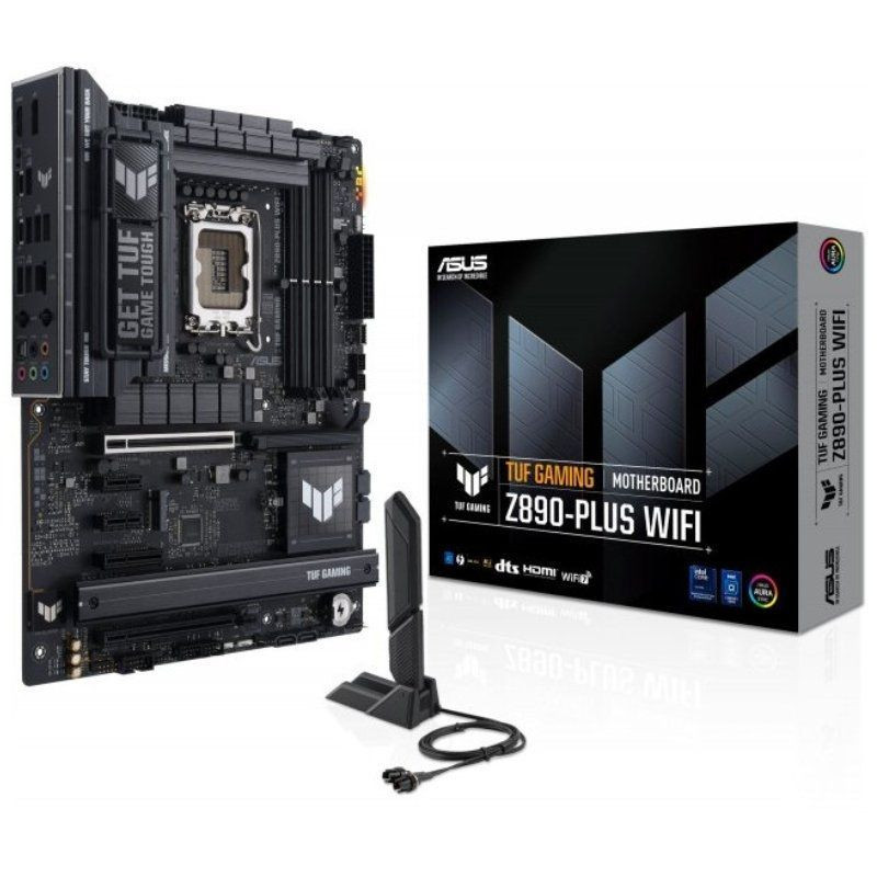 Placa Base Asus TUF GAMING Z890-PLUS WIFI/ Socket 1851/ DDR5/ PCIe 5.0