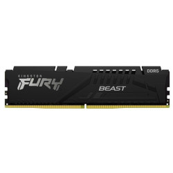 Memoria RAM Kingston FURY Beast 8GB/ DDR5/ 6000MHz/ 1.35V/ CL36/ DIMM