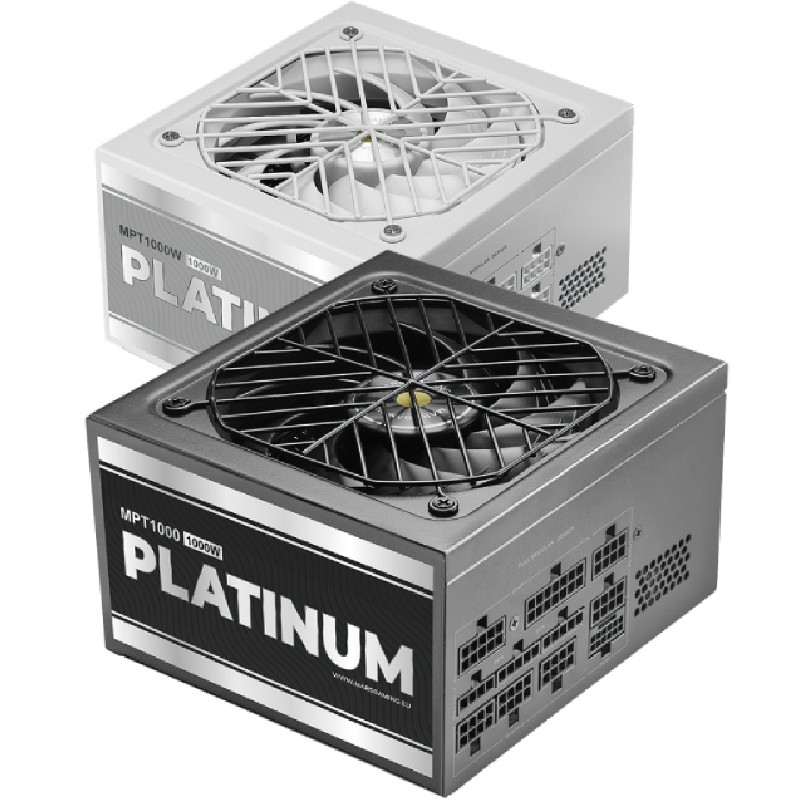 Fuente de Alimentación Mars Gaming MPT1000/ 1000W/ Ventilador 12cm/ ATX 3.1/ PCIe 5.1/ 80 Plus Platinum/ Negra