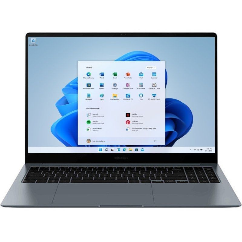 Portátil Samsung Galaxy Book4 Intel Core i5-1335U/ 16GB/ 512GB SSD/ 15.6'/ Win11 Pro