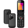 Teléfono Móvil Sunstech CELT24 para Personas Mayores/ Negro