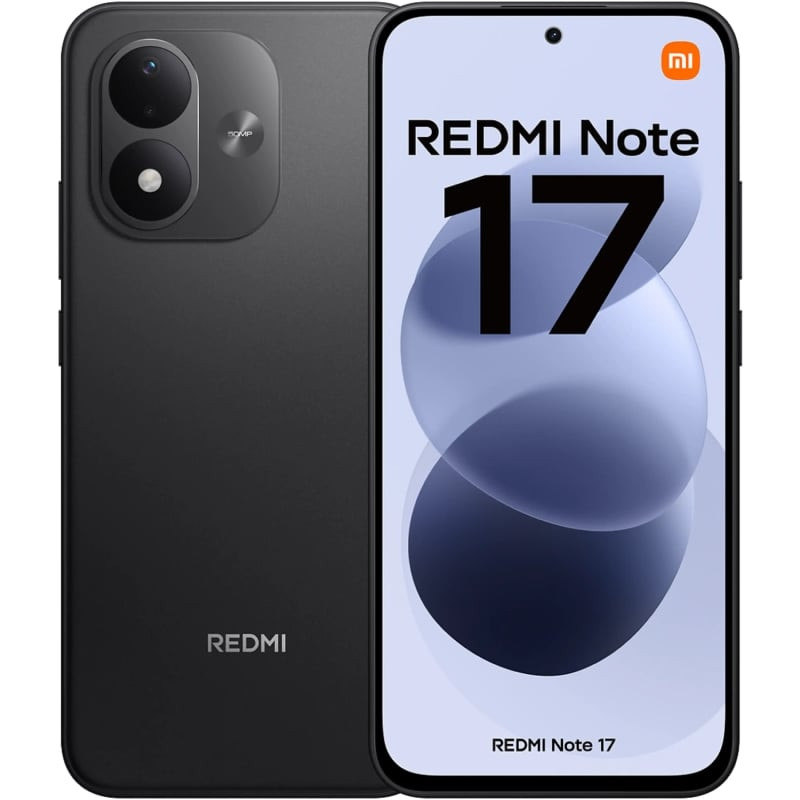 Smartphone Xiaomi Redmi Note 17 4GB/ 128GB/ 6.99'/ Negro