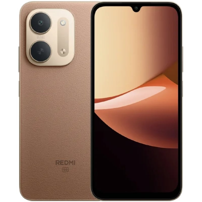 Smartphone Xiaomi Redmi 17C 4GB/ 128GB/ 6.9'/ 5G/ Marrón