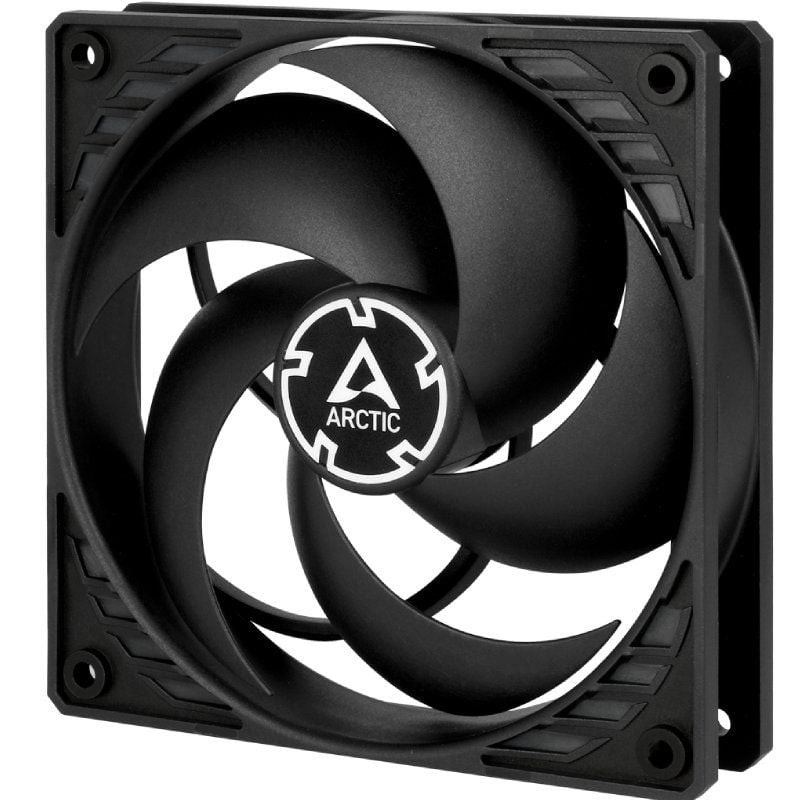 Ventilador Arctic P12 Silent/ 12cm/ Negro