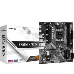 Placa Base Asrock B650M-H/M.2+/ DDR5/ PCIe 4.0/ Socket AM5/ Micro ATX