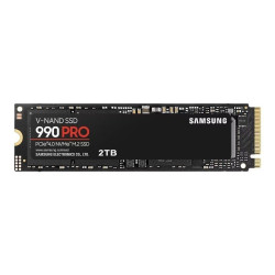 Disco SSD Samsung 990 PRO 2TB/ M.2 2280 PCIe Gen4/ Compatible con PS5 y PC