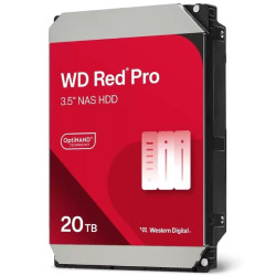 Disco Duro Western Digital WD Red Pro NAS 20TB/ 3.5'/ SATA III/ 512MB