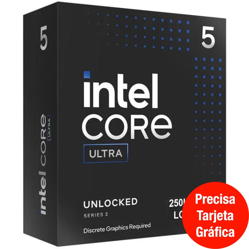 Procesador Intel Core Ultra 5-250KF Plus 4.2 GHz Socket 1851