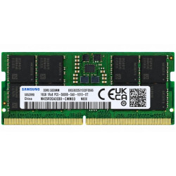 Memoria RAM Samsung M425R2GA3EB0-CWM0D NB0X 16GB/ DDR5/ 5600MHz/ 1.1V/ CL46/ SODIMM