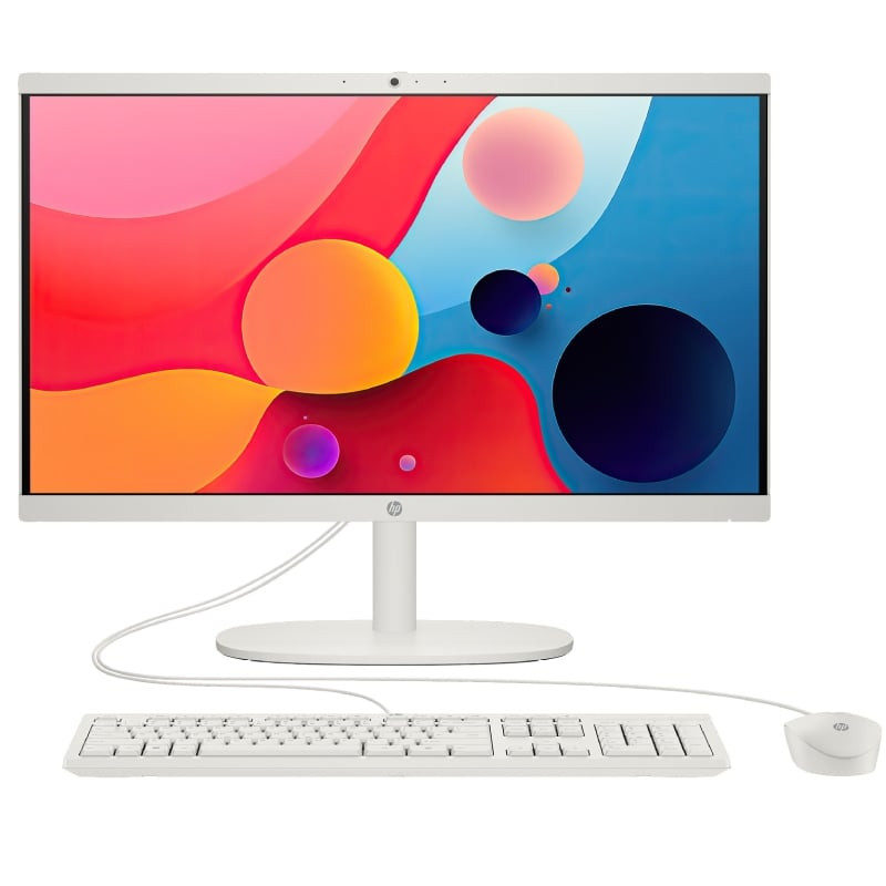 PC All in One HP 22-DG0042NS Intel N200/ 8GB/ 512GB SSD/ 21.45'/ Sin Sistema Operativo