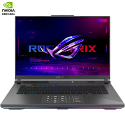Portátil Gaming Asus ROG Strix G16 G614FR-TS365 Ryzen 9 9955HX/ 16GB/ 1TB SSD/ GeForce RTX 5070 Ti/ 16'/ Sin Sistema Operativo