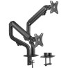 Soporte para 2 Monitores o TV Aisens DT32TSR-141/ hasta 8kg