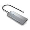 Docking USB Tipo-C Aisens ASUC-12P005-GR/ 2xHDMI/ 3xUSB/ 2xUSB Tipo-C/ 1xRJ45/ 1xAudio/ 1xLector Tarjetas/ 1x Jack/ 1xUSB Tip...