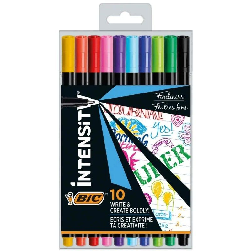 Rotuladores Punta Fina Bic Intensity Fine CEL1011727/ Colores Surtidos