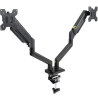 Soporte para 2 Monitores TooQ DB1434TNR-B/ hasta 10kg