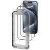Pack de 2 Protectores de Pantalla de Cristal Templado Vention KUPTCB-20 para iPhone 16 Pro + Herramienta de Instalación Antip...