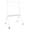 Soporte de Suelo con Ruedas TooQ iLOVE FS20207M-W para TV de 49-80'/ hasta 50kg