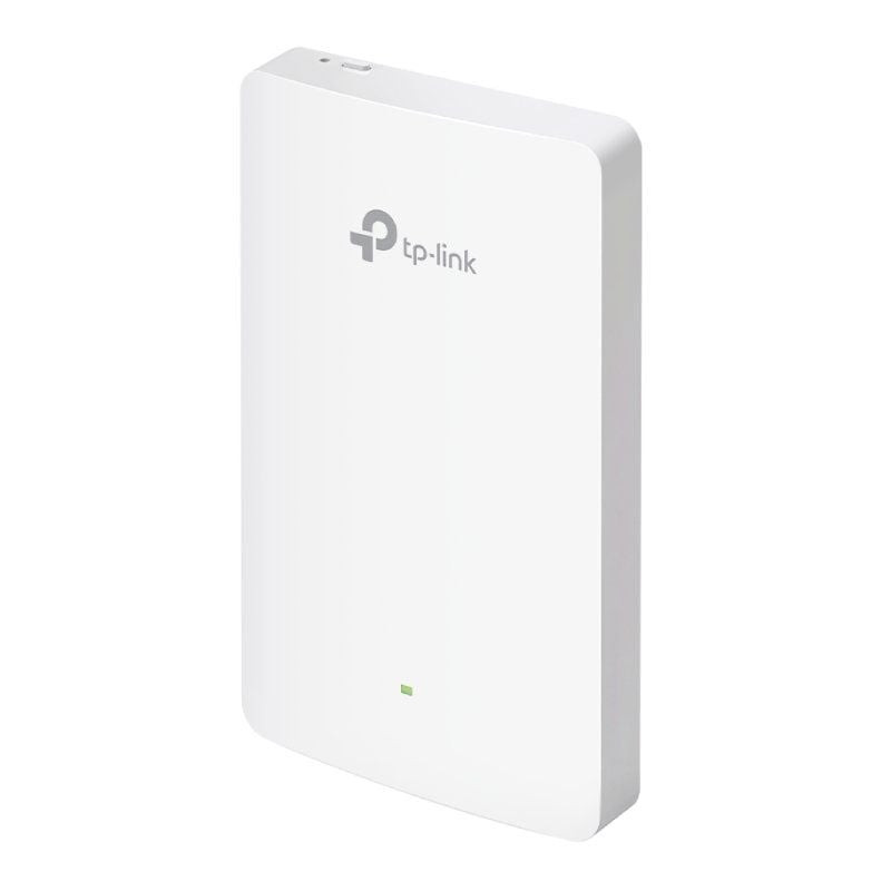 Punto de Acceso Inalámbrico TP-Link Omada EAP615-WALL/ WiFi 6/ PoE/ 1800Mbps/ 2.4GHz 5GHz/ Antenas de 4dBi/ WiFi 802.11 ax/ac...