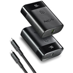 Powerbank 10000mAh NGS TWIX10/ 22.5W/ Negra