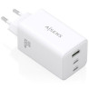 Cargador de Pared GaN Aisens ASCH-100W3P051-W/ 2xUSB Tipo-C/ 1xUSB/ 100W