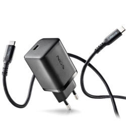 Cargador de Pared GaN NGS Bud 65W/ 1xUSB Tipo-C/ 65W