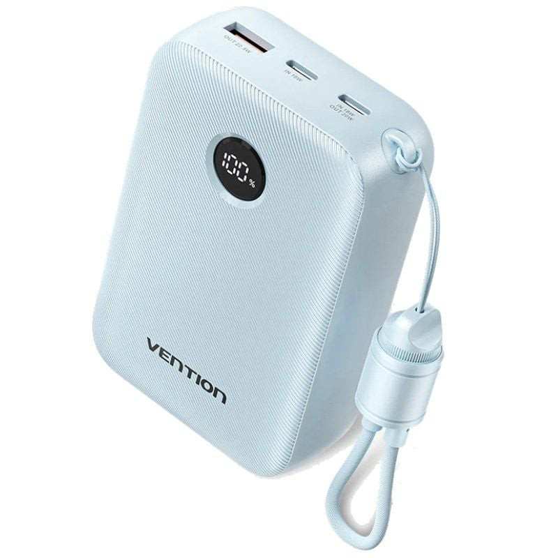 Powerbank 20000mAh Vention FKBL0-C/ 22.5W/ Azul