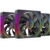 Pack 3 Ventiladores Invertidos Mars Gaming MF-LINKFINITYKIT2R/ 12cm/ ARGB