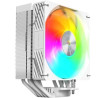 Ventilador con Disipador Mars Gaming MCPU-X5ARGB/ 12cm/ Blanco